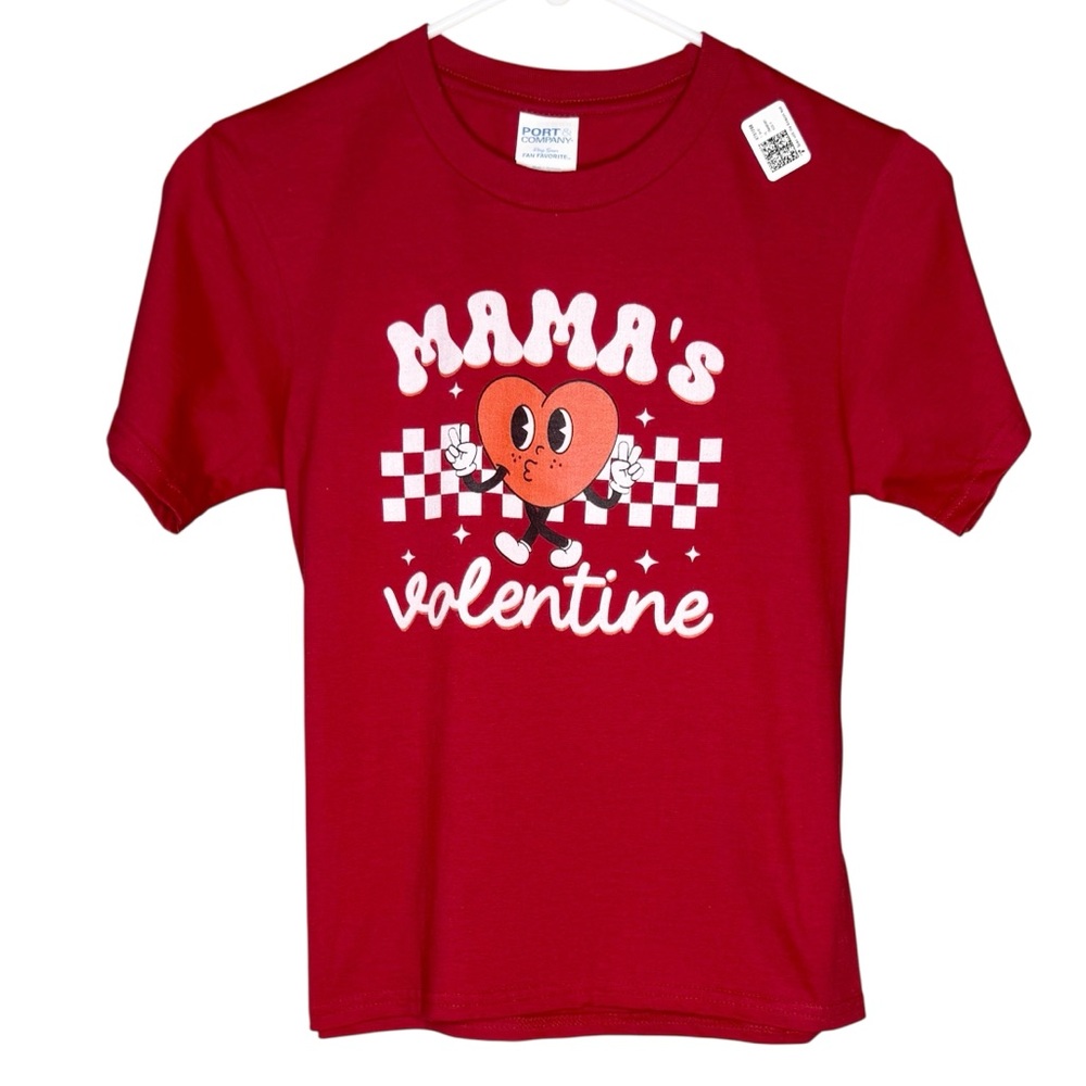NWT Mama’s Valentine t-shirt size Youth Small 6/8
